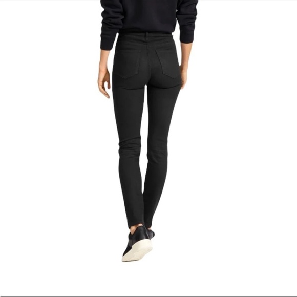 EVERLANE Black High Rise Skinny Ankle Jean Sz 27 - Picture 1 of 11